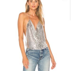 Silver chain top | Kenny top in silver